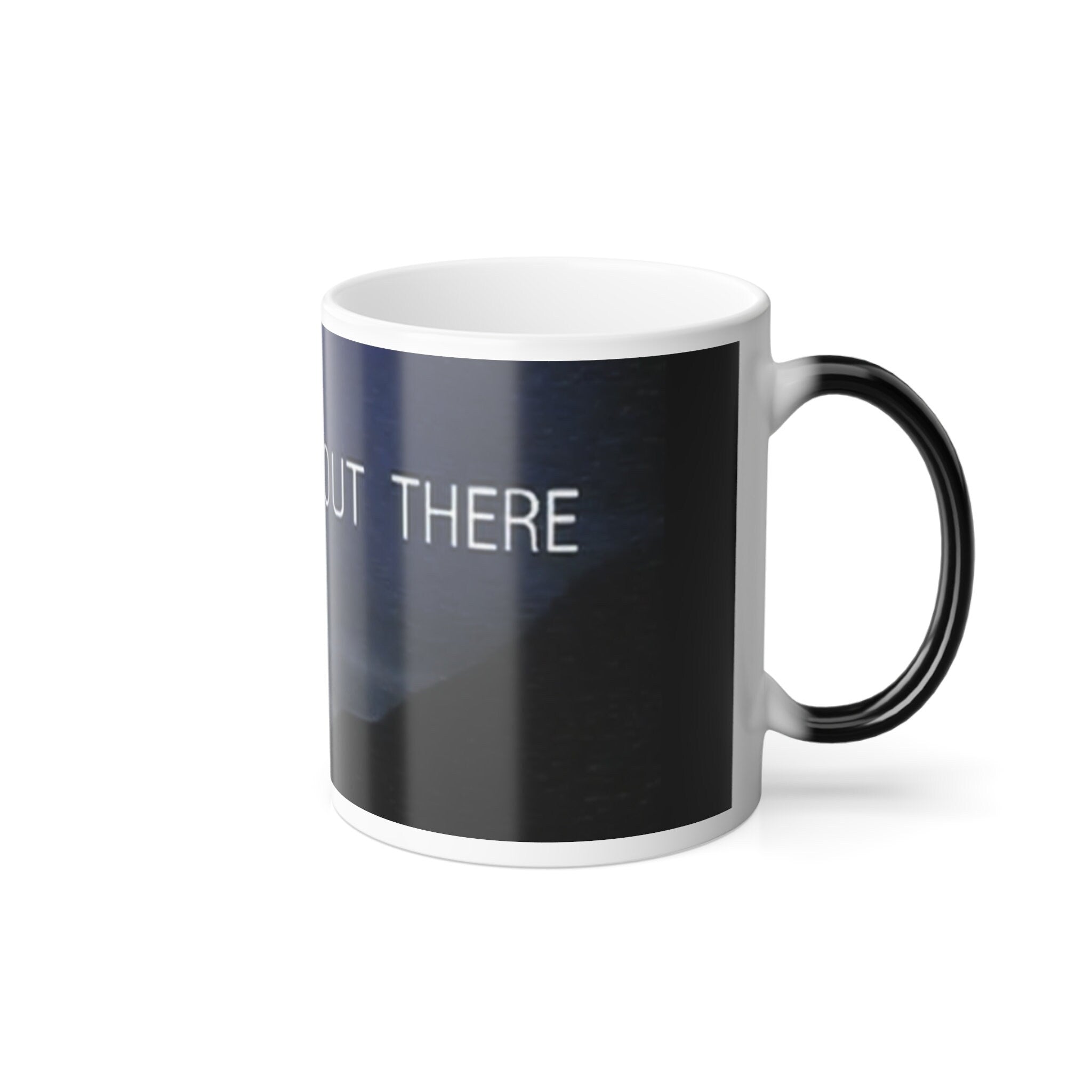 The truth is out there' iconic XFiles inspired Color Morphing Mug, 11oz