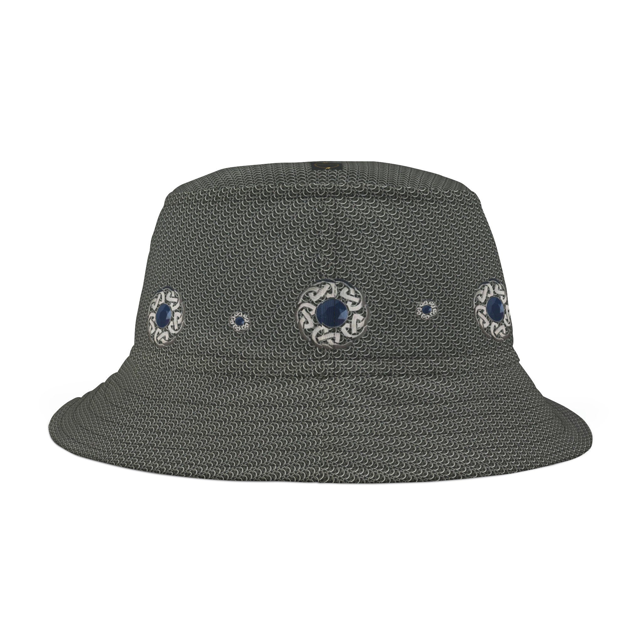 Fabled Fashion Chainmail effect Bucket Hat (AOP)