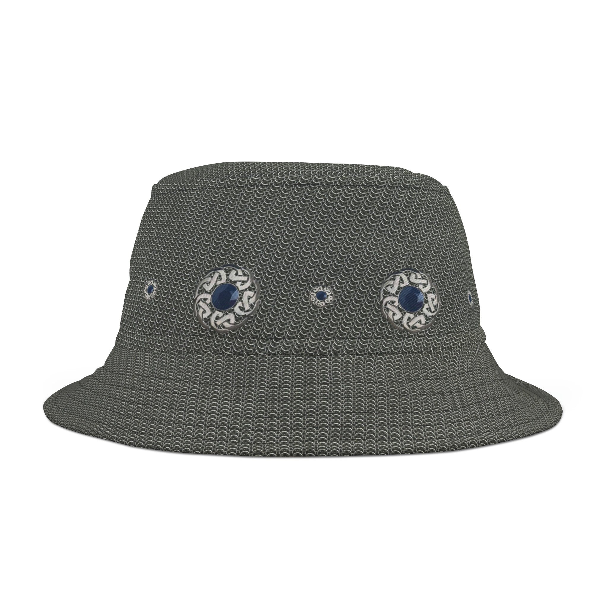 Fabled Fashion Chainmail effect Bucket Hat (AOP)