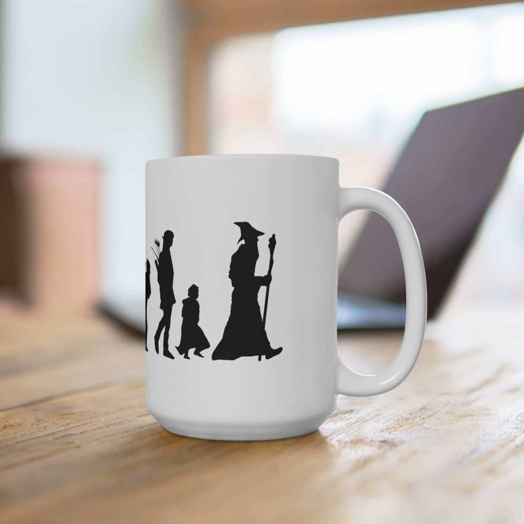 Fellowship. Lord of the rings inspired design Mug 15oz