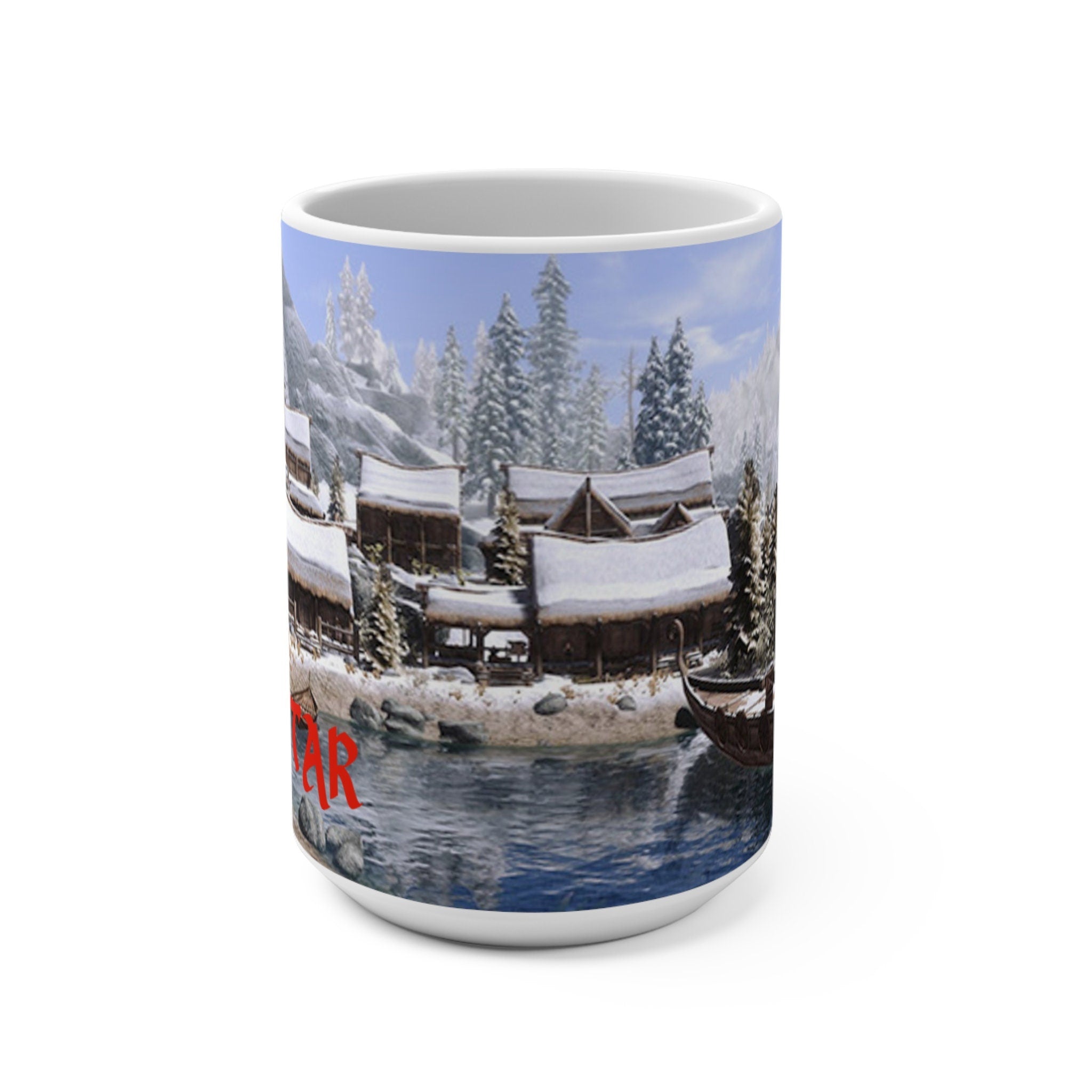 Dragonborn inspired Dawnstar design Mug 15oz
