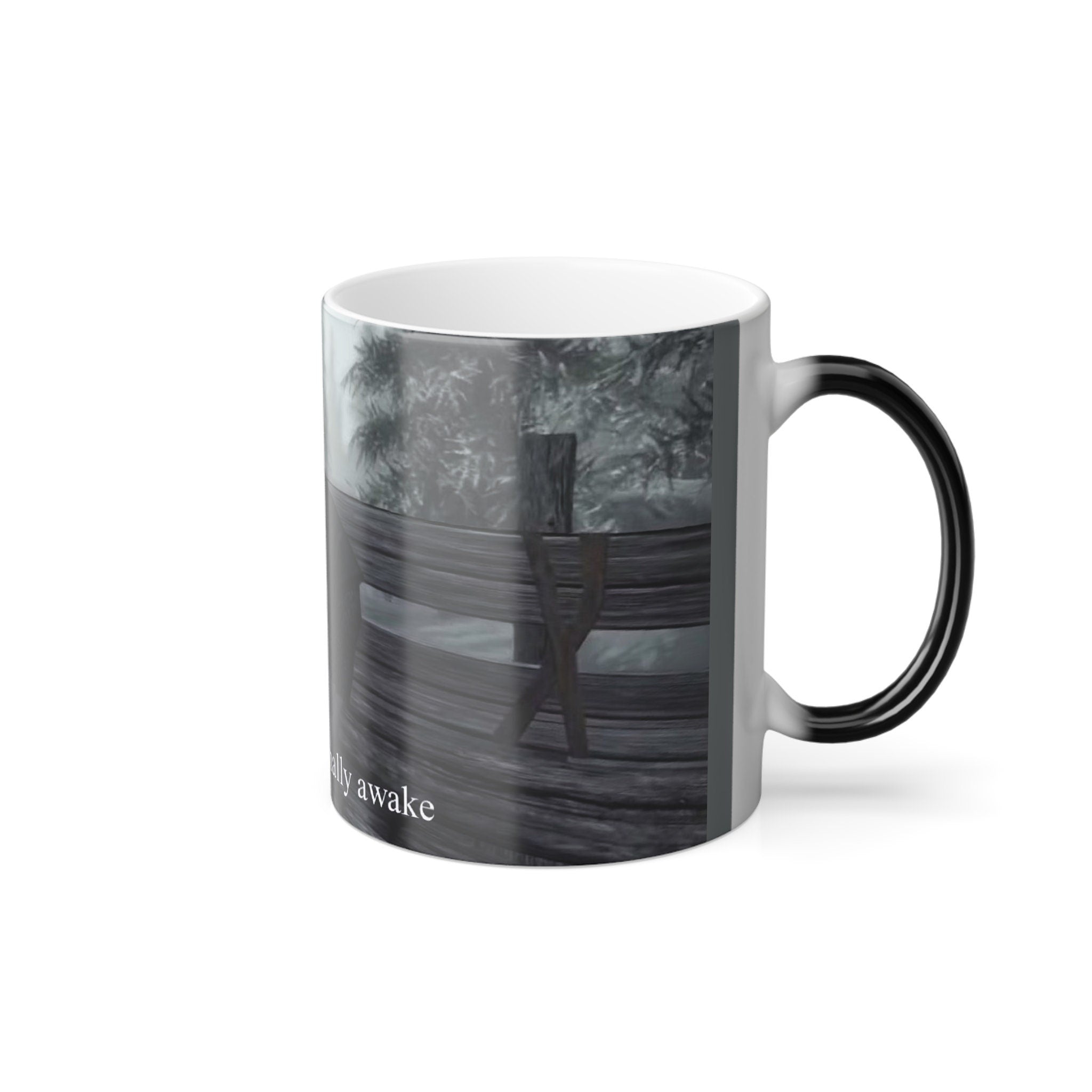 Dragonborn inspired Hey You You're finally awake Color Morphing Mug, 11oz