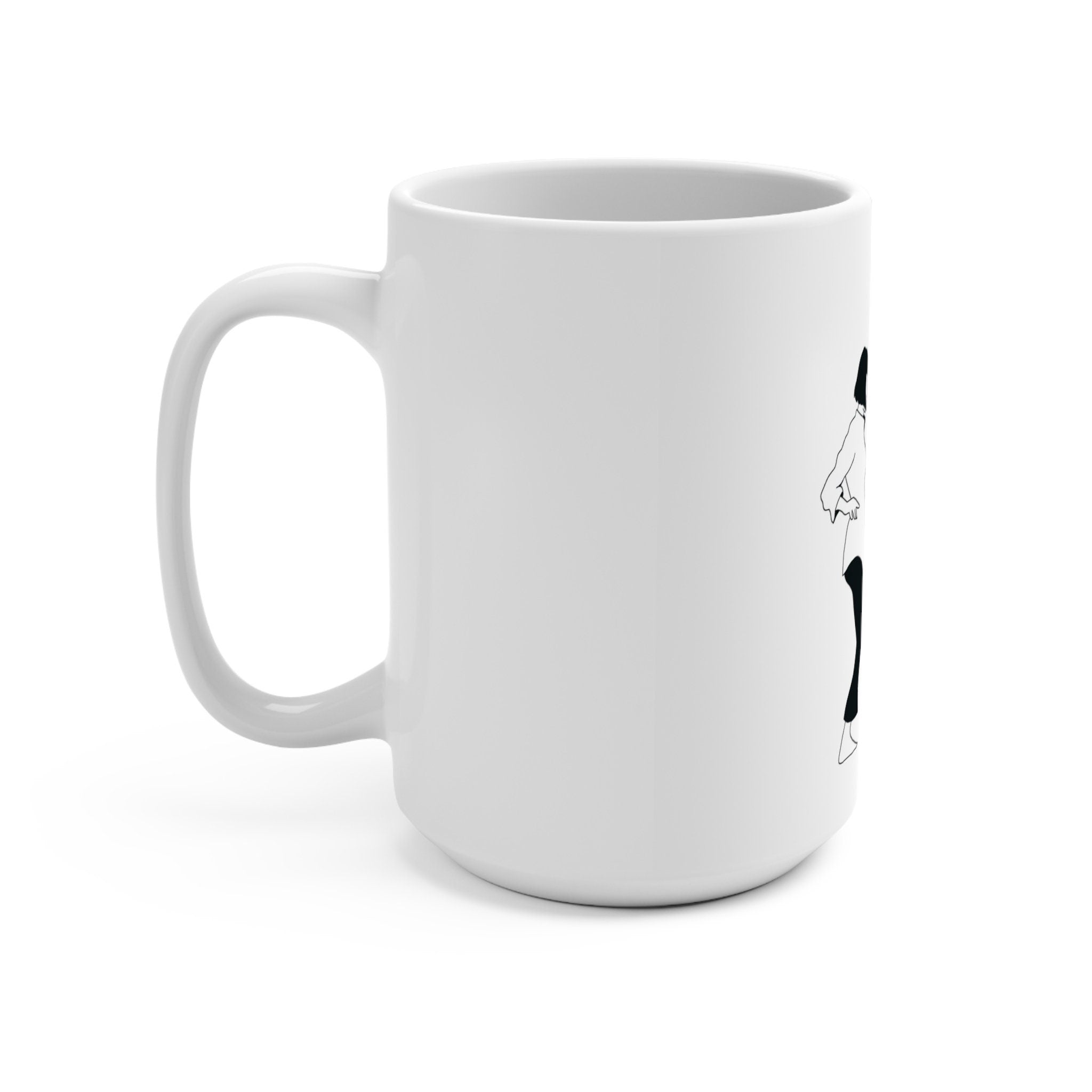 Pulp Fiction Jack Rabbit Slims dance inspired design Mug 15oz