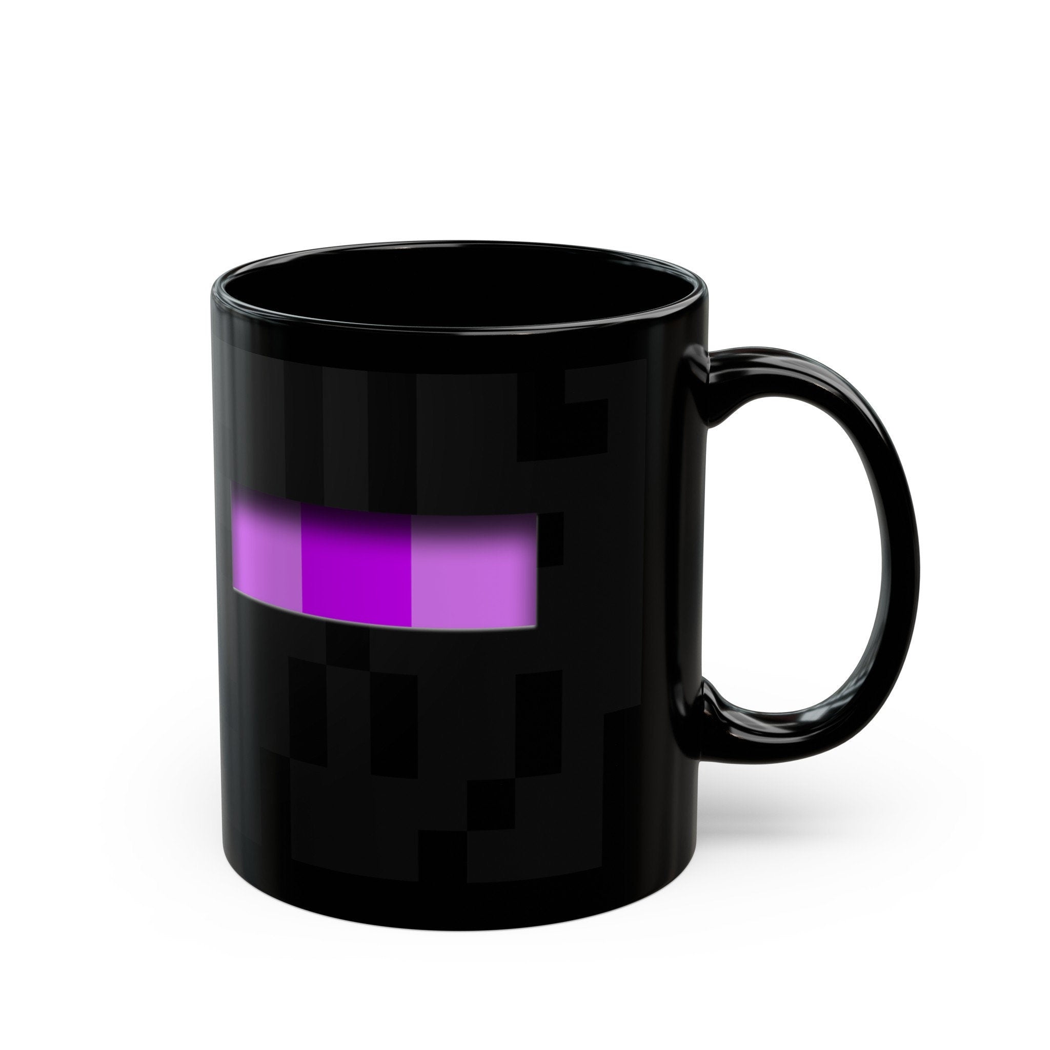 Enderman inspired Black Minecraft Mug (11oz, 15oz)