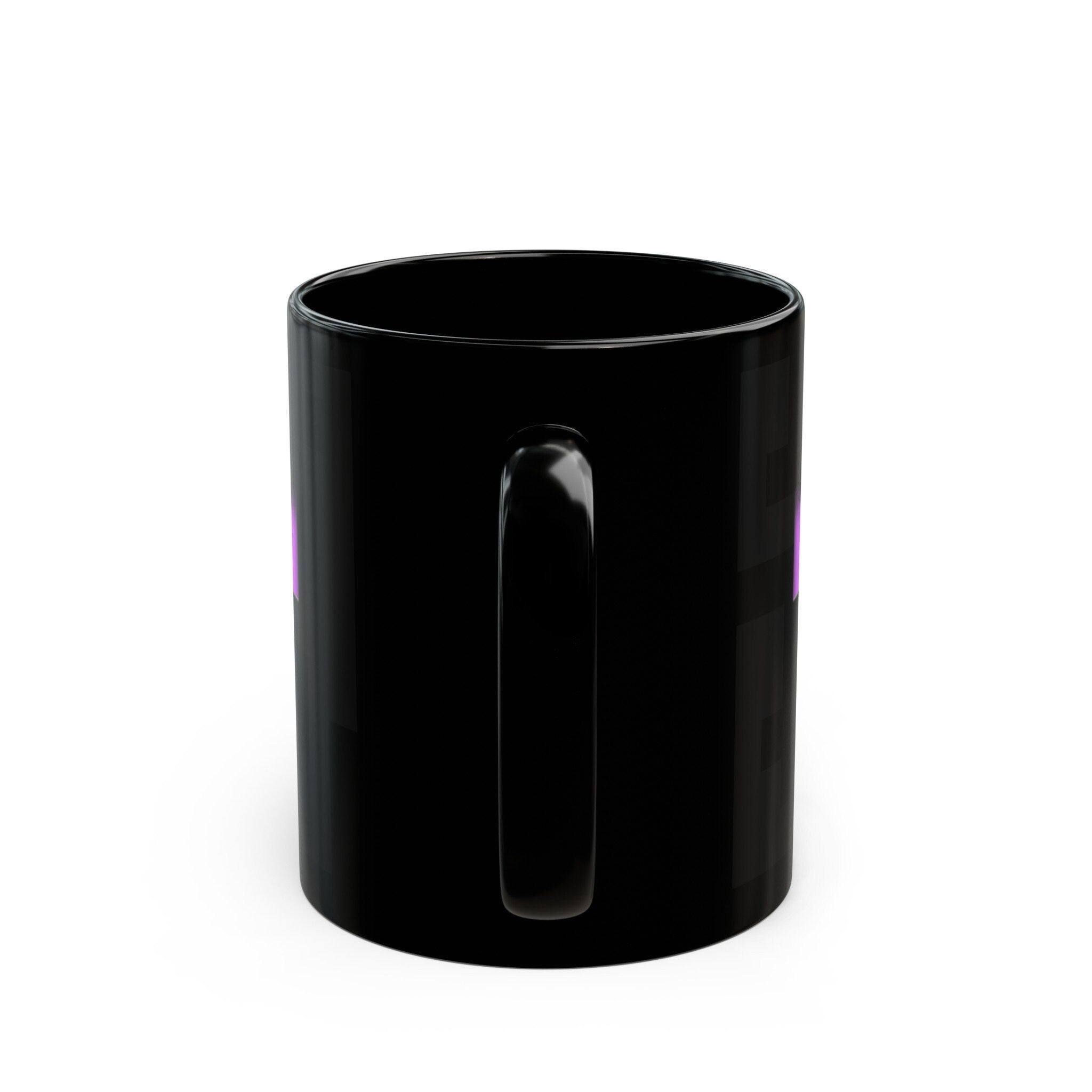 Enderman inspired Black Minecraft Mug (11oz, 15oz)