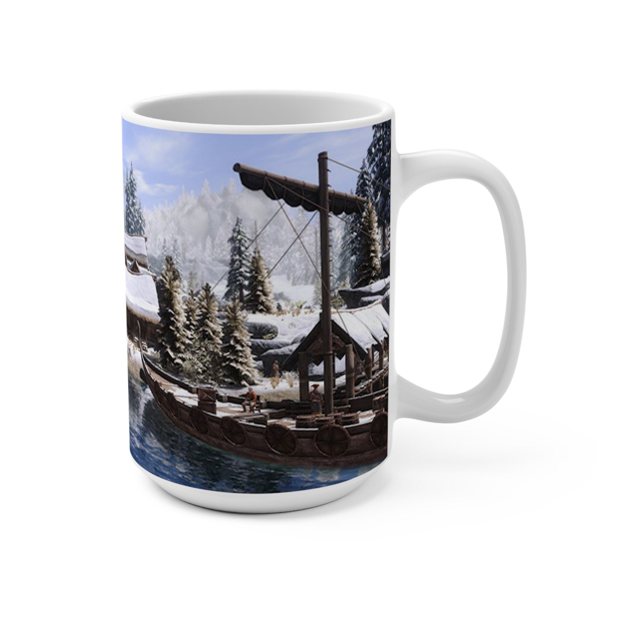 Dragonborn inspired Dawnstar design Mug 15oz