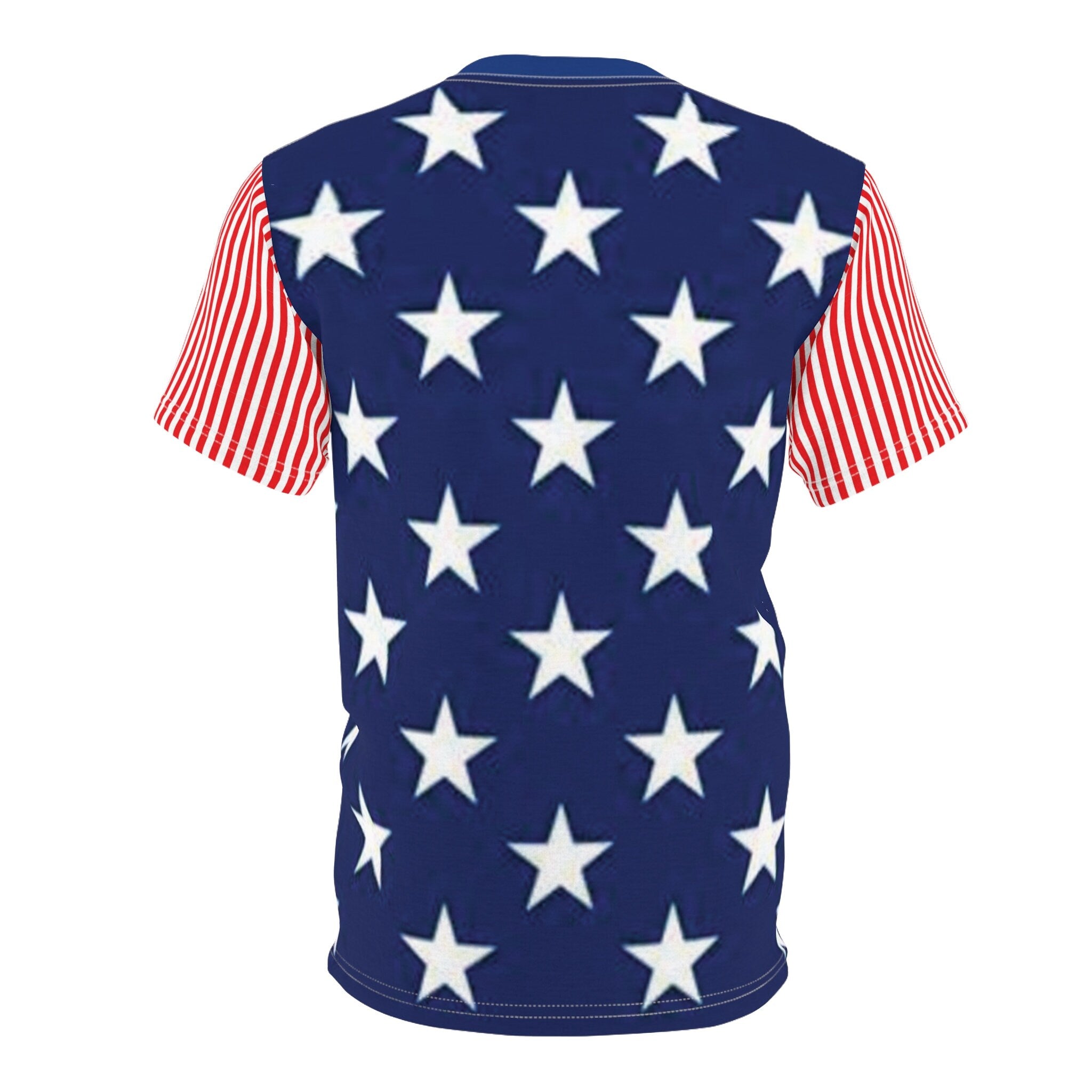 United States Flag Unisex Cut & Sew Tee (AOP) Independence day