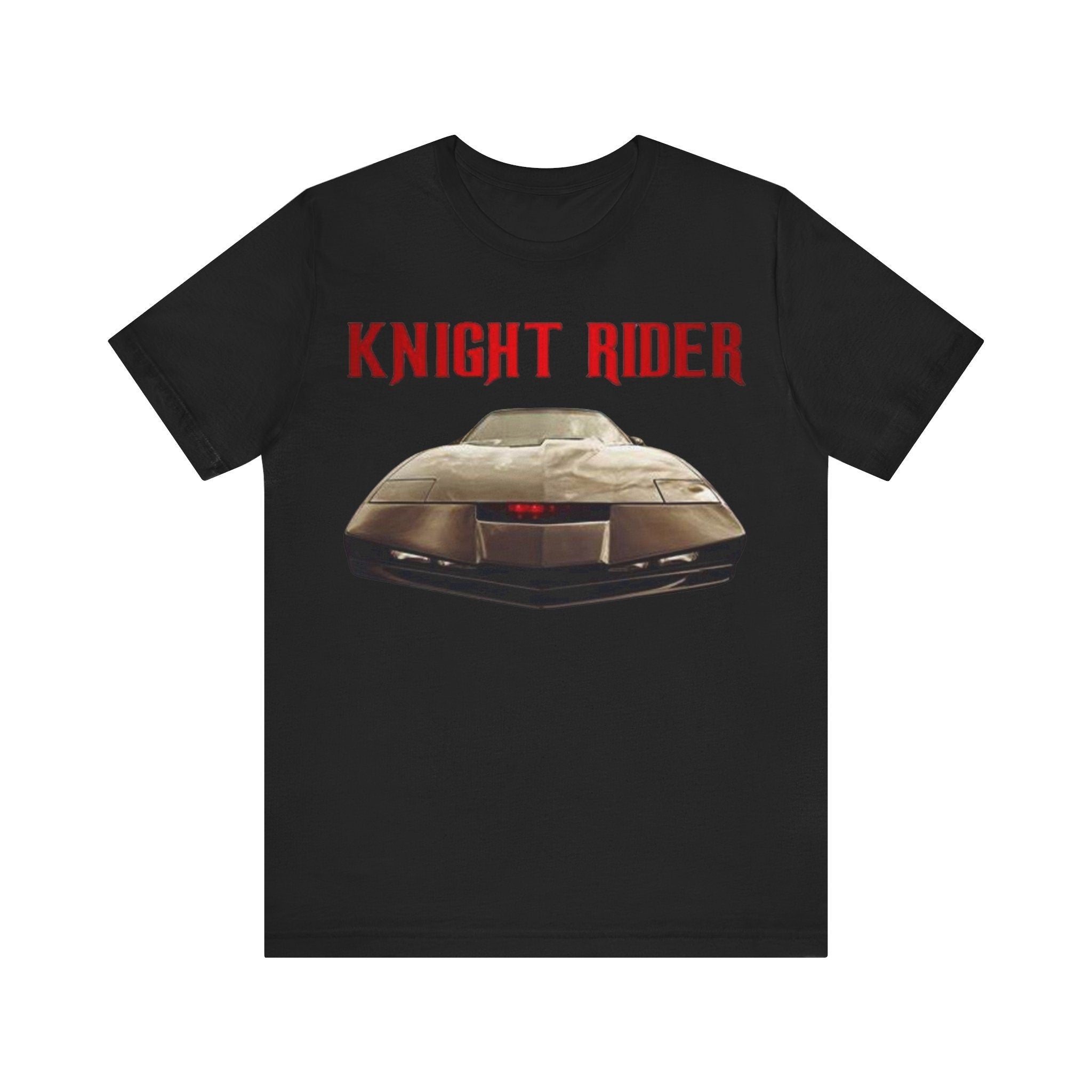 K.I.T.T Knight Rider fan art Unisex Jersey Short Sleeve Tee