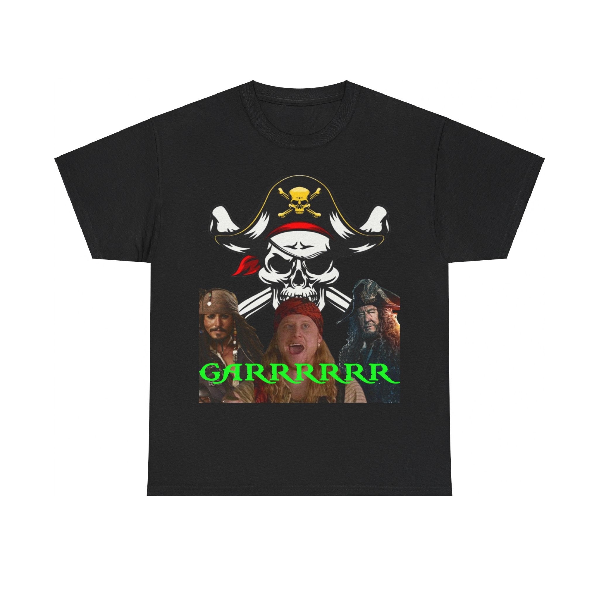 Steve The Pirate Garrrrr Unisex Heavy Cotton Tee