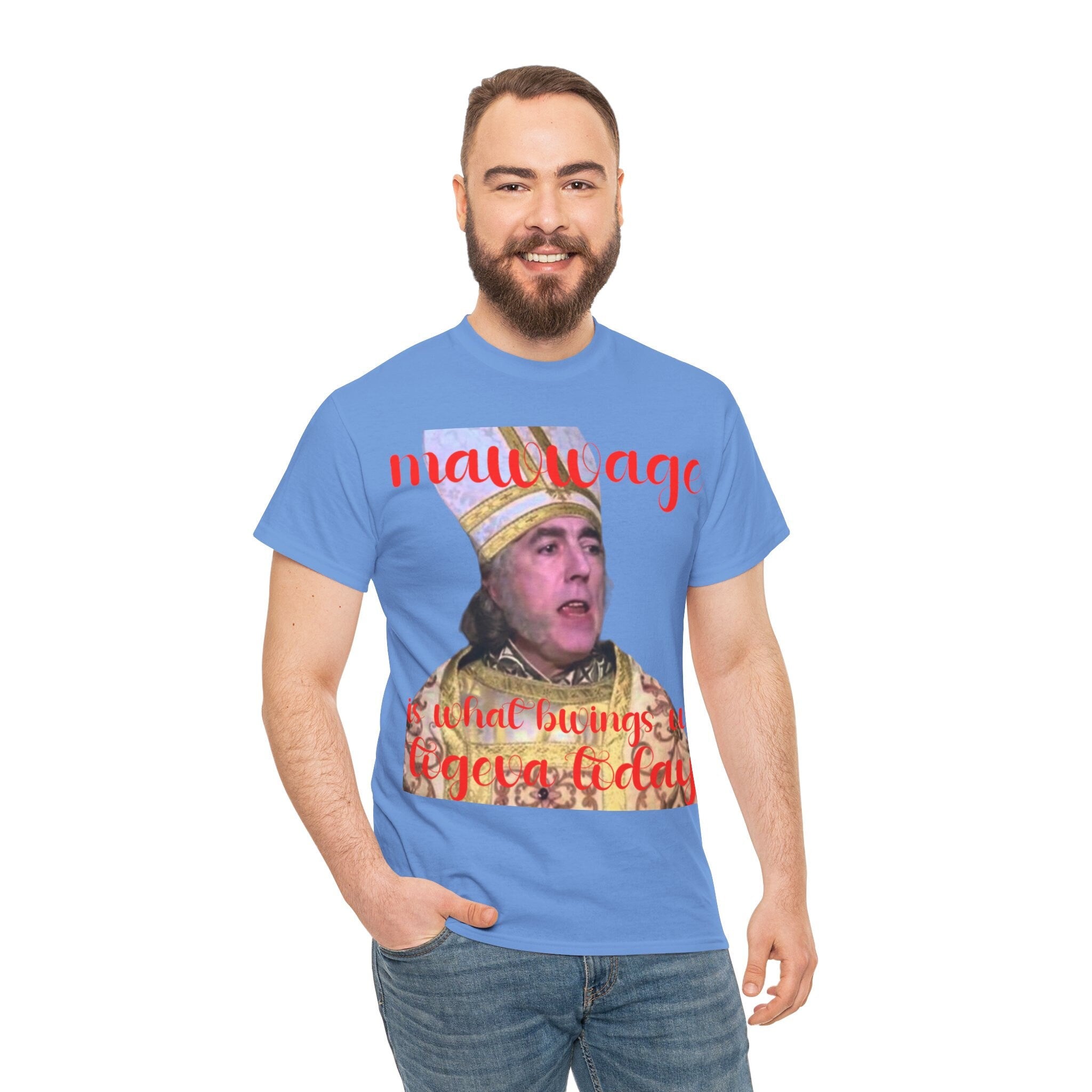 Mawwage! Princess bride fan art inspired Unisex Heavy Cotton Tee Something Blue
