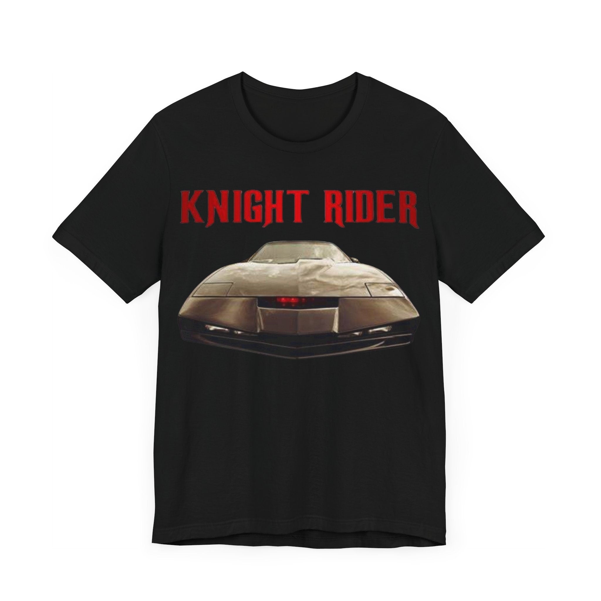 K.I.T.T Knight Rider fan art Unisex Jersey Short Sleeve Tee