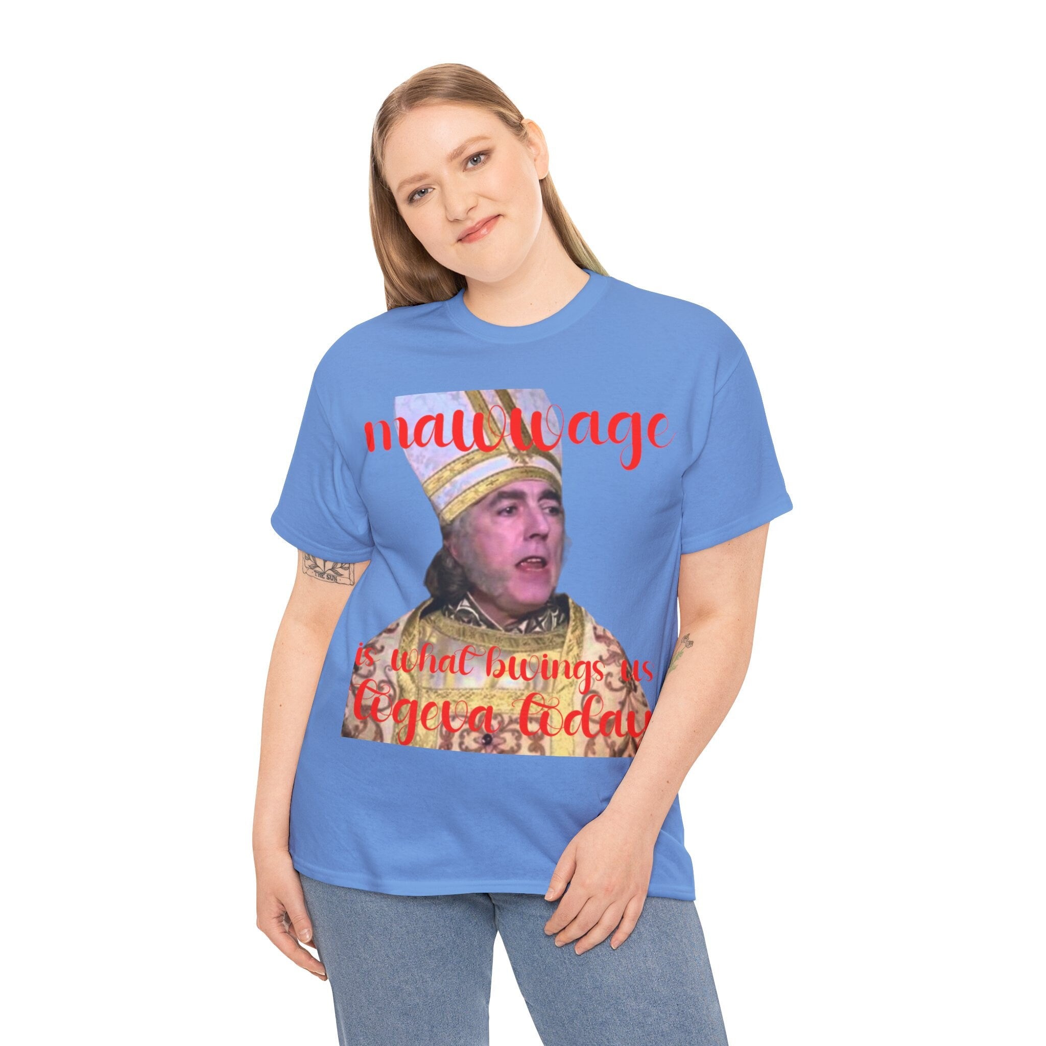 Mawwage! Princess bride fan art inspired Unisex Heavy Cotton Tee Something Blue